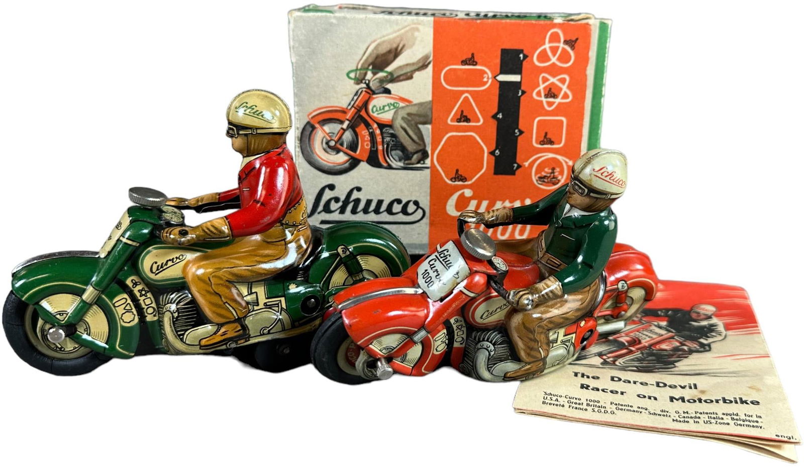 TWO SCHUCO CURVO 1,000 MOTORCYCLES (1 of 4)