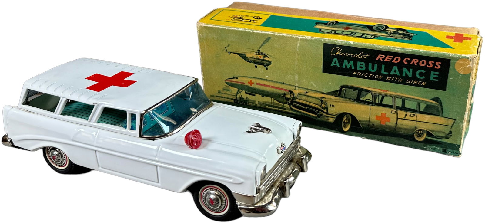 BOXED BANDAI CHEVROLET AMBULANCE WAGON (1 of 8)
