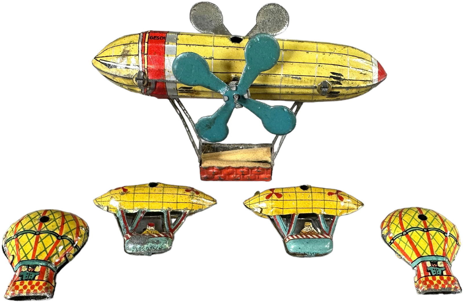 MEIER ZEPPELIN W/ FERRIS WHEEL PENNY TOYS PARTS (1 of 4)