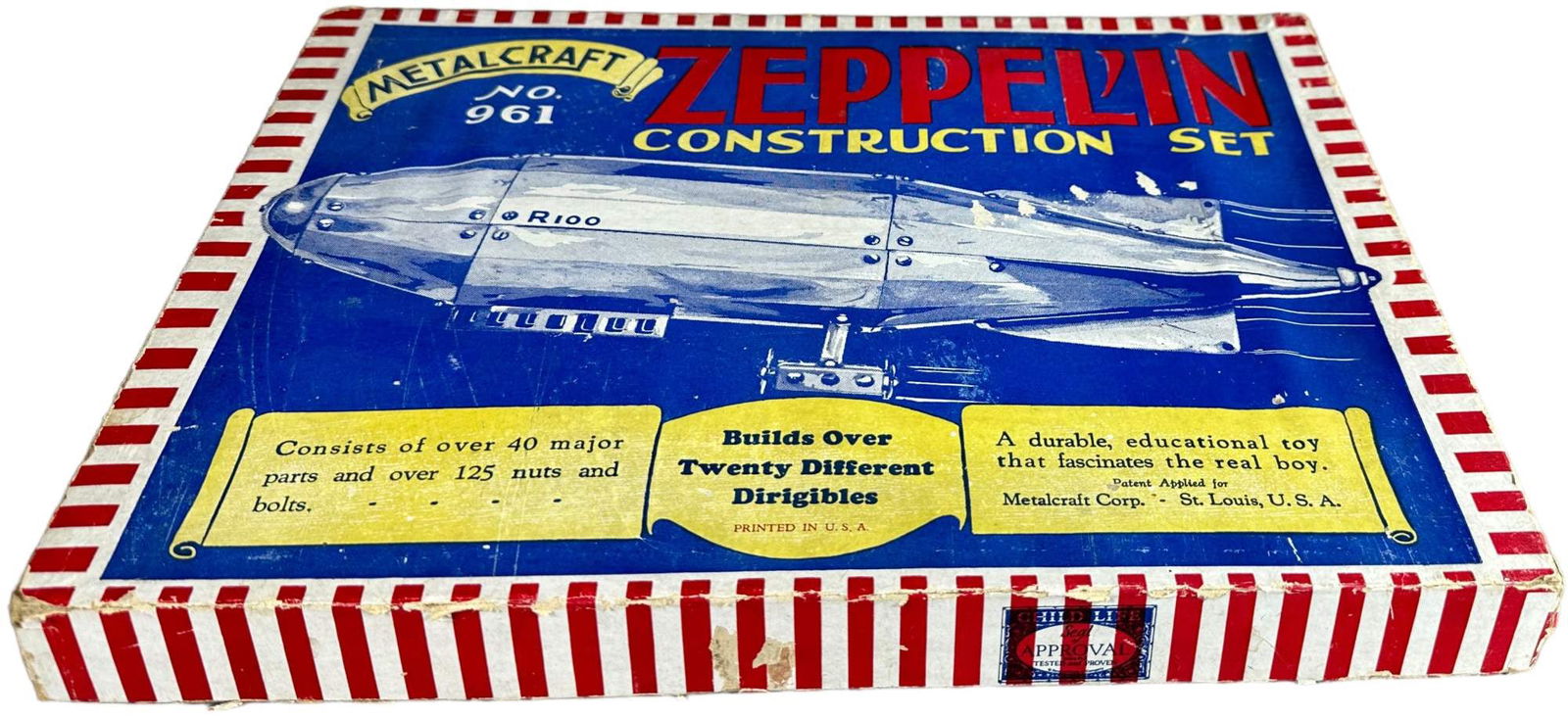 Boxed Metalcraft Zeppelin Construction Set Auction