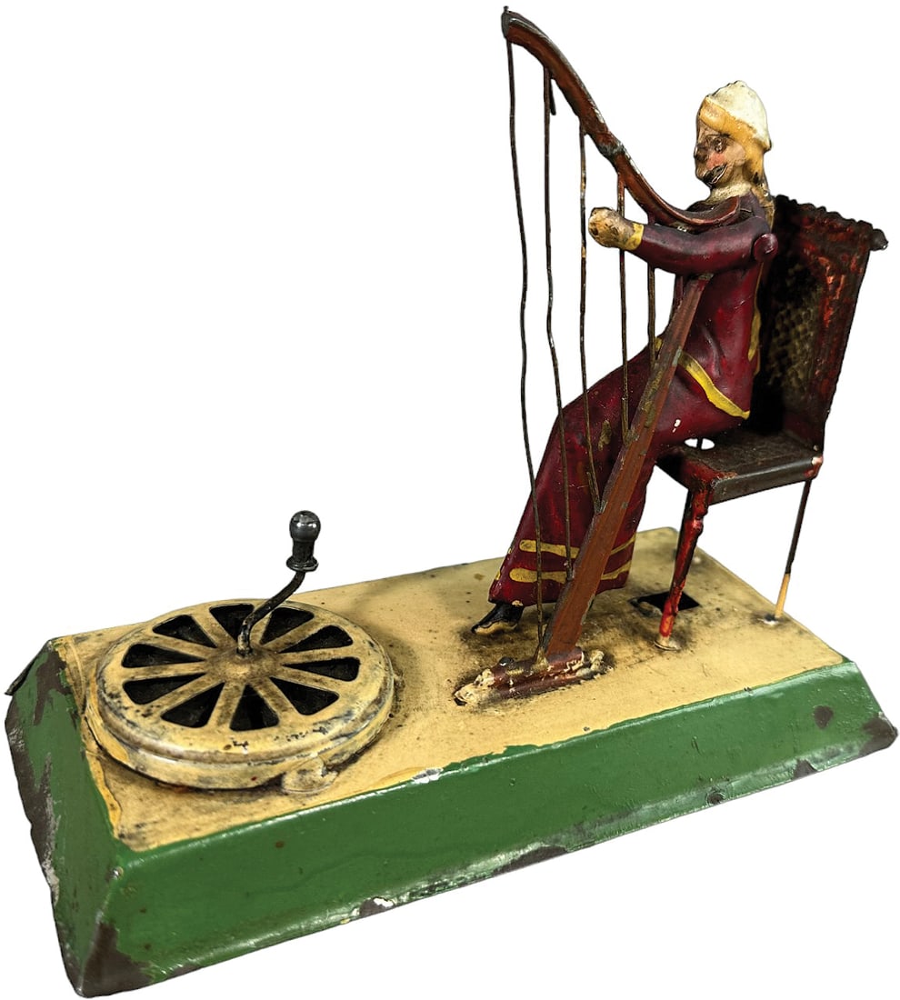 MAX DANNHORN WOMAN PLAYING HARP (1 of 6)