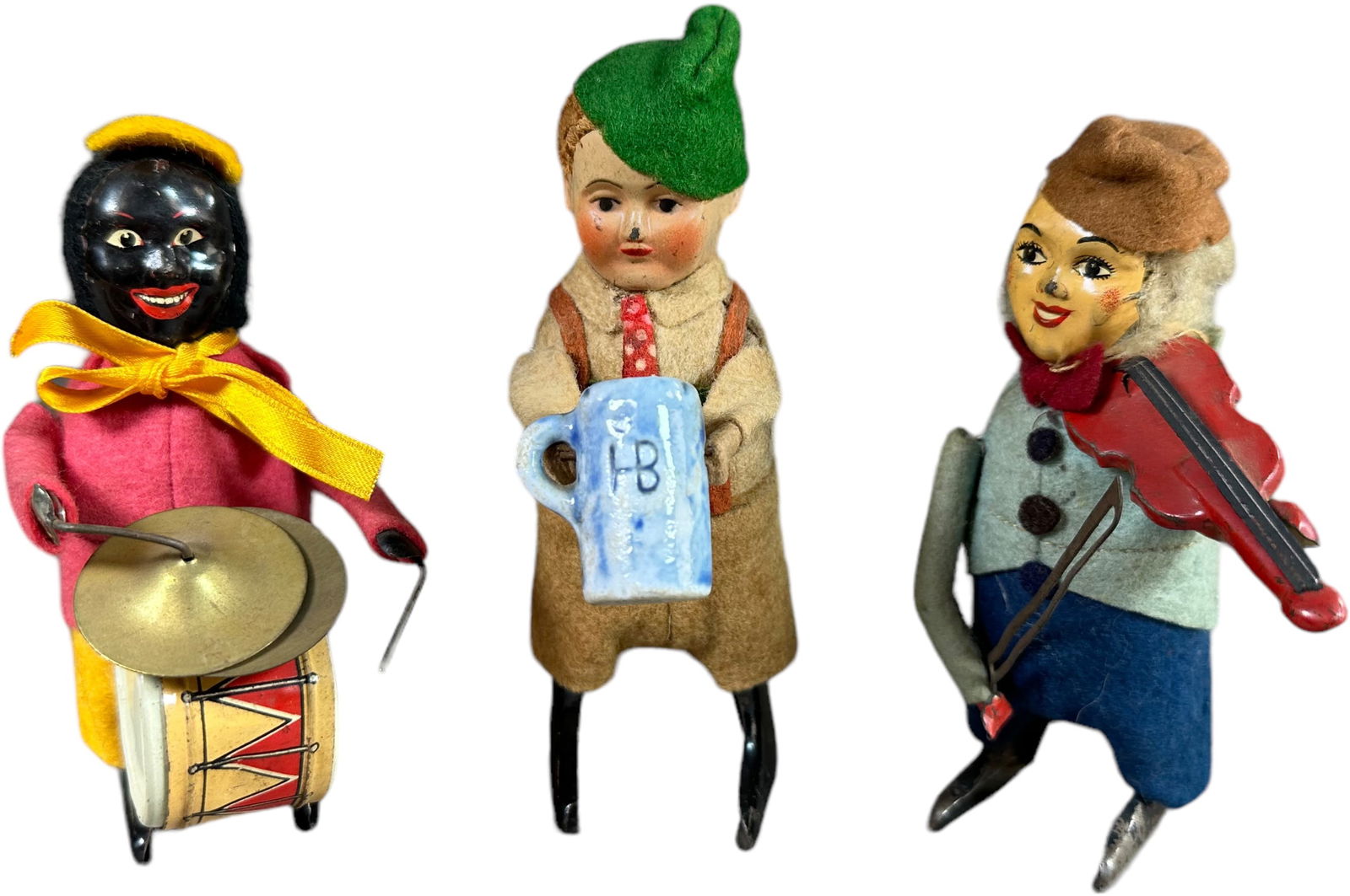 THREE SCHUCO & FRENCH WIND-UP FIGURES (1 of 4)