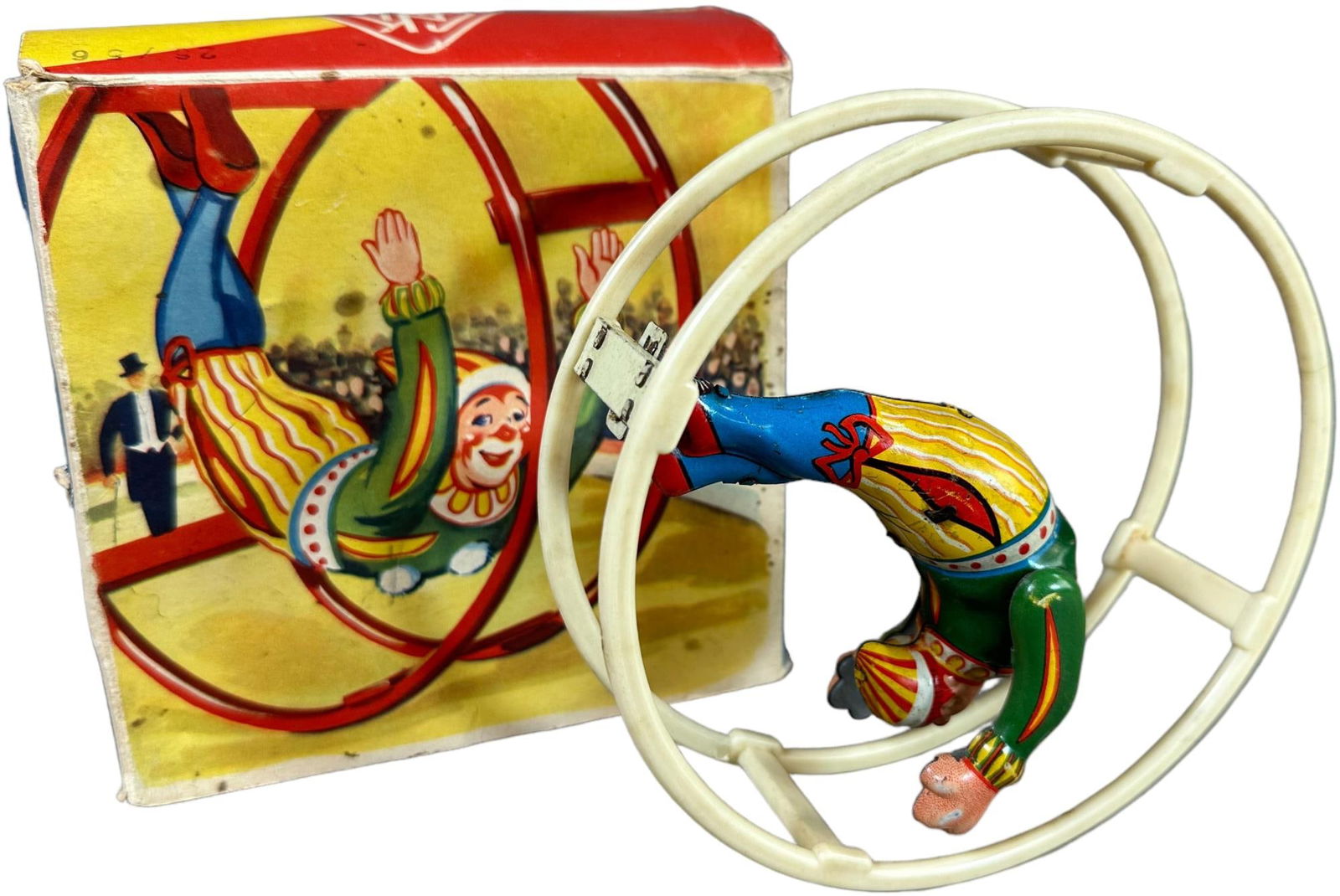 BOXED G&K CLOWN PERFORMER IN HOOP (1 of 3)