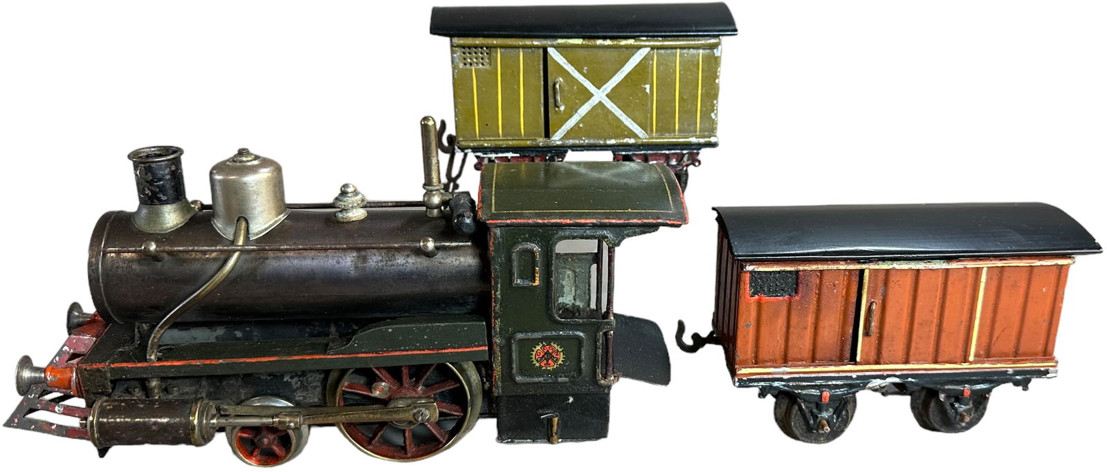 CARETTE STORK LEG LOCOMOTIVE AND BING WAGONS (1 of 4)