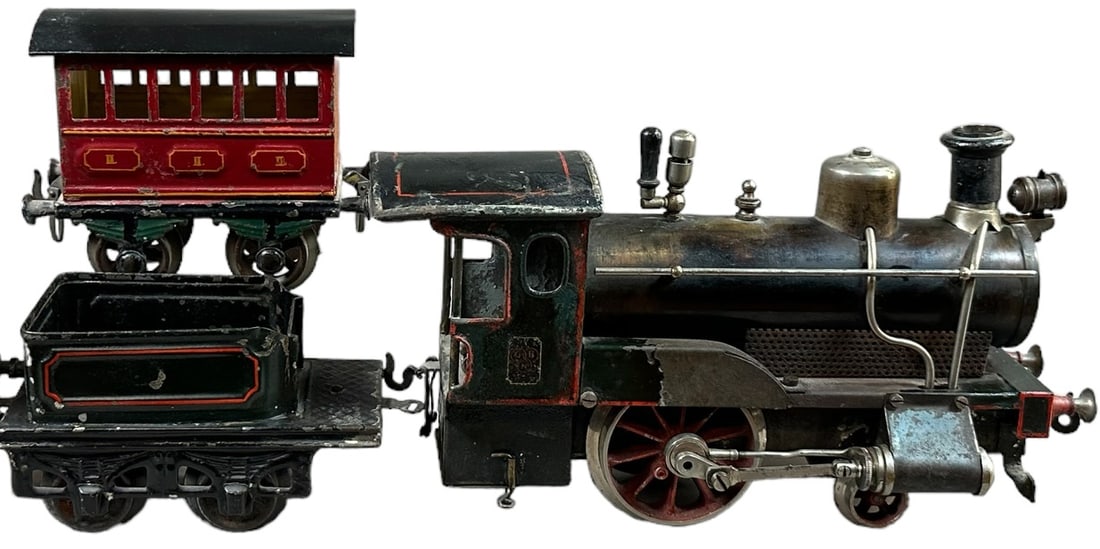 BING STORK-LEG LOCO AND CARS (1 of 5)