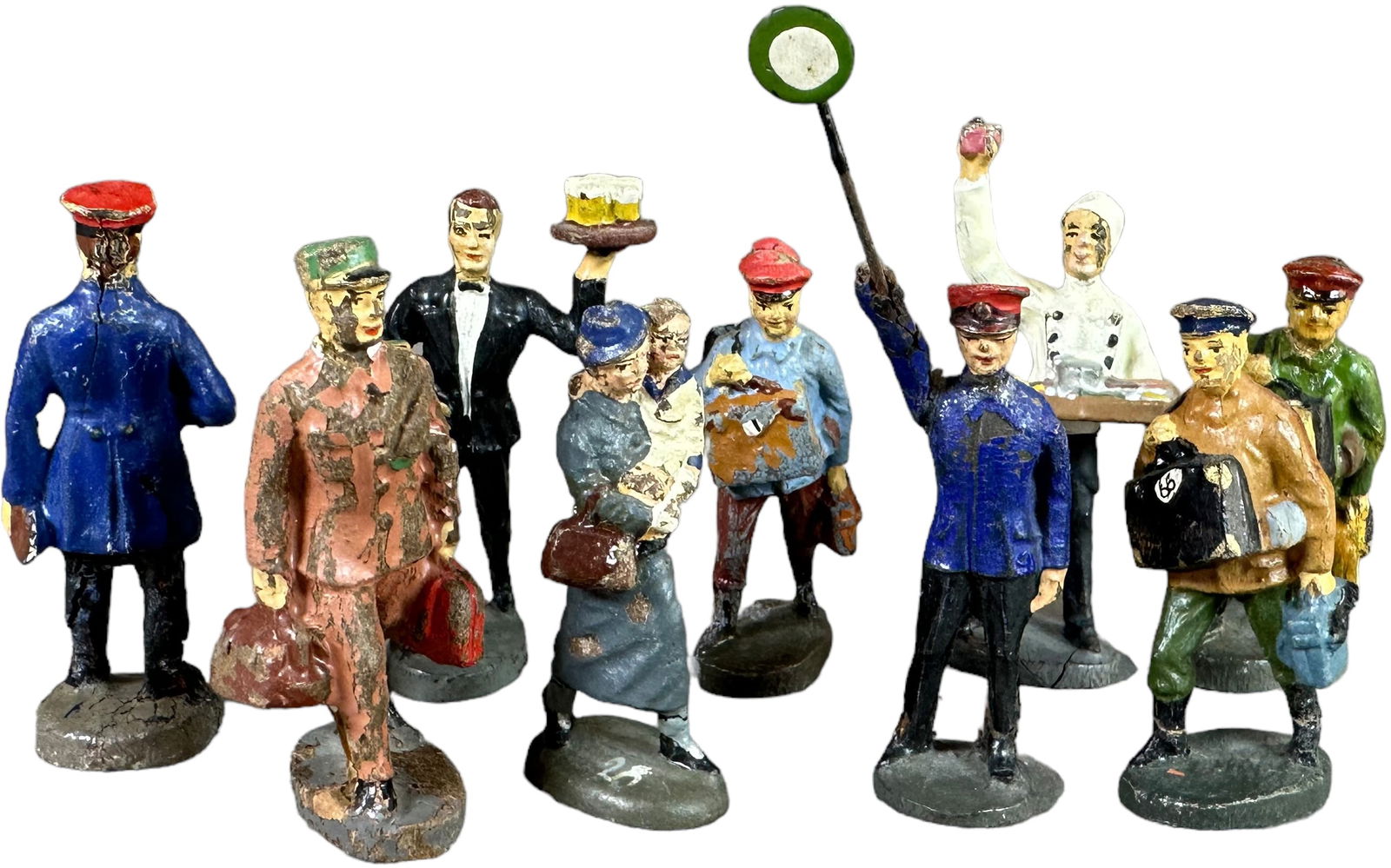 ELASTOLIN RAILROAD FIGURES (1 of 3)