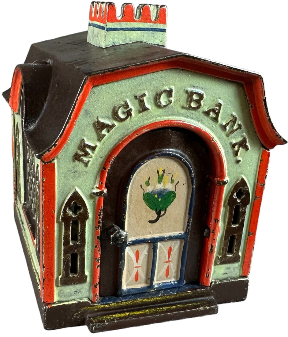 MAGIC BANK MECHANICAL BANK (1 of 8)