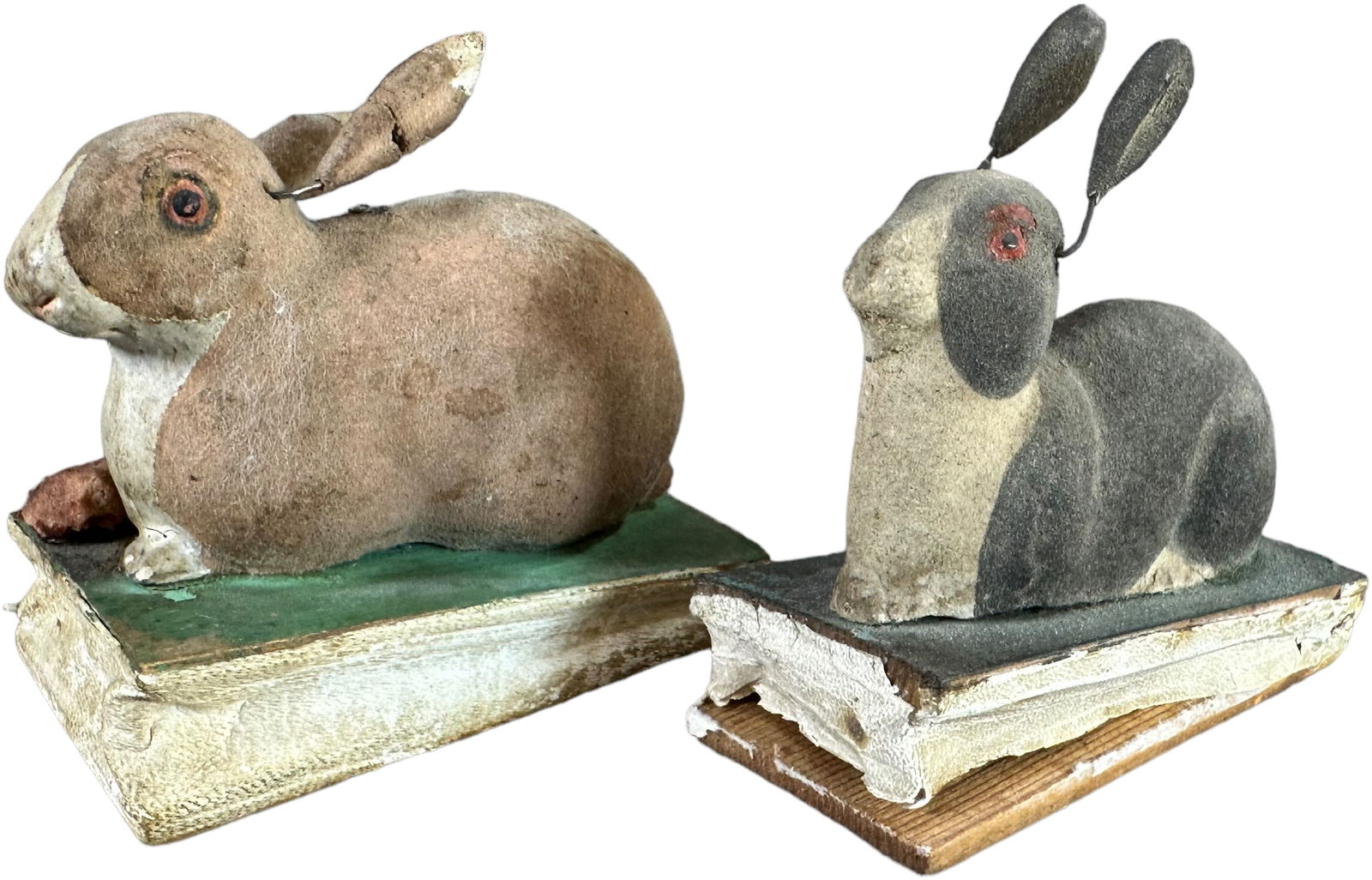 TWO WIGGLY EARS RABBIT SQUEAK TOYS (1 of 5)