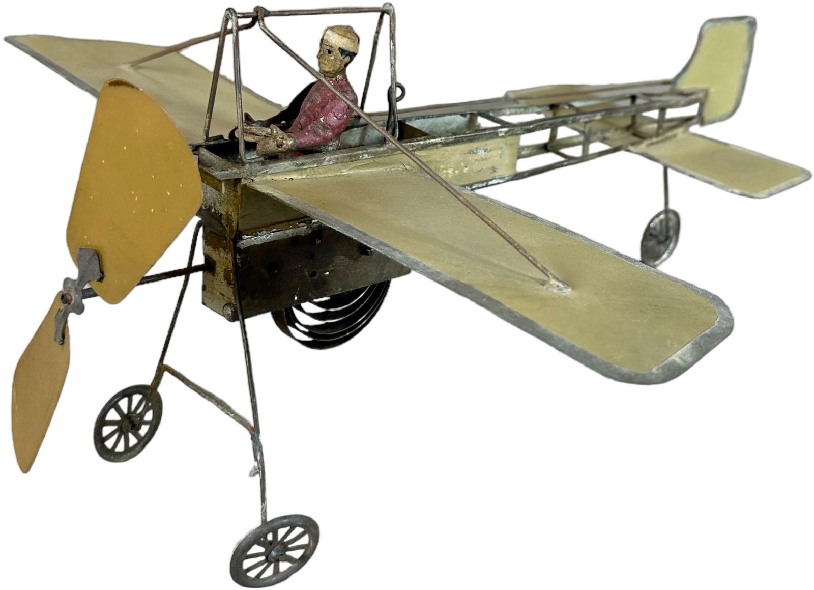 LARGE EARLY BLERIOT STYLE AIRPLANE (1 of 7)
