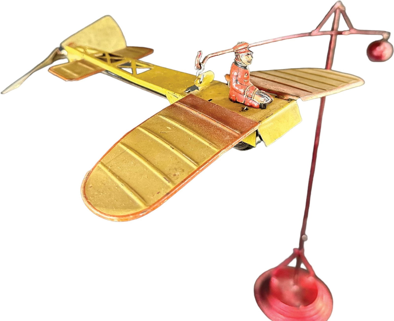 EARLY FISCHER FLAPPING AIRPLANE GO-ROUND (1 of 8)