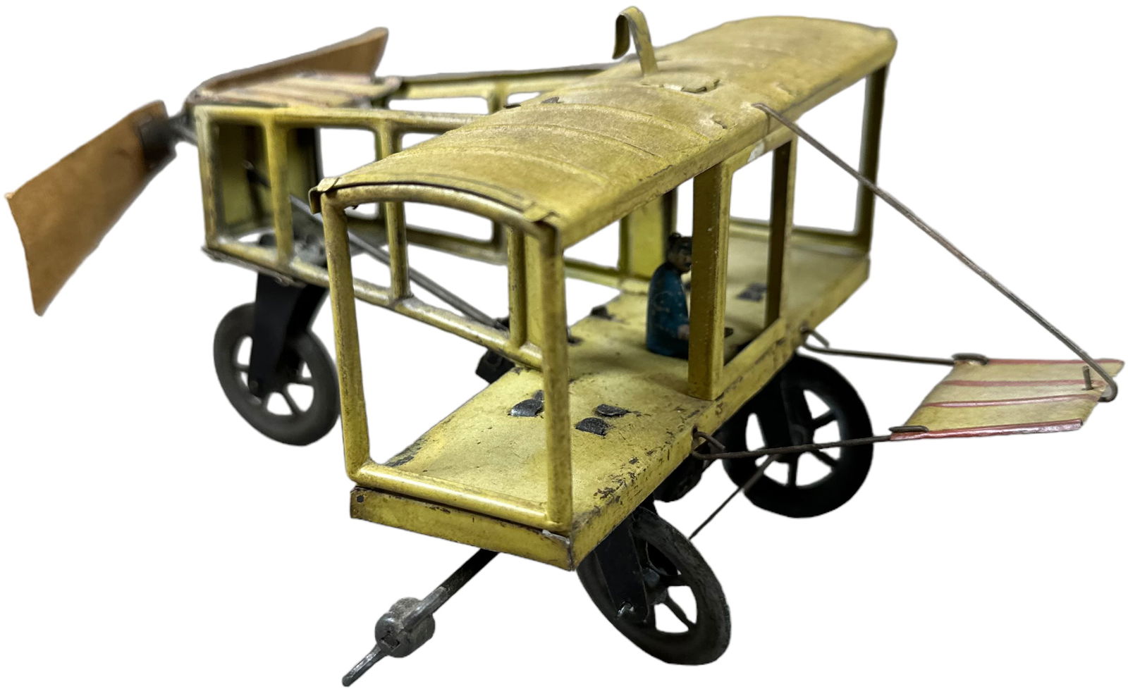 MEDIUM FISCHER BI-WING PUSHER PLANE (1 of 7)