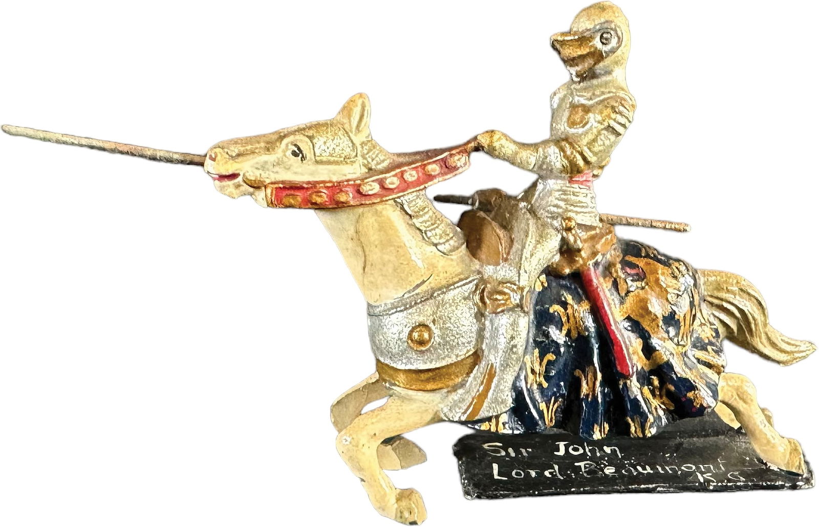 COURTENAY M2 MOUNTED SIR JOHN LORD BEAUMONT (1 of 6)