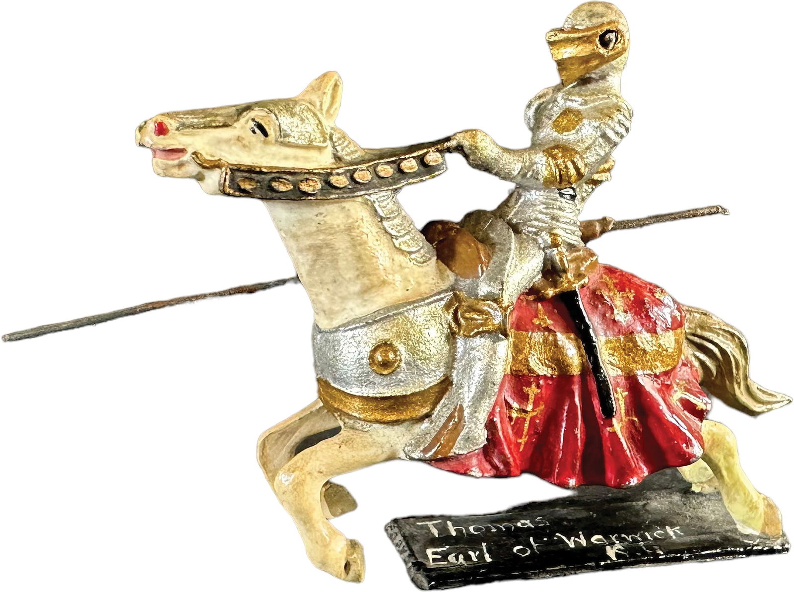 COURTENAY M2 MOUNTED THOMAS EARL OF WARWICK (1 of 5)