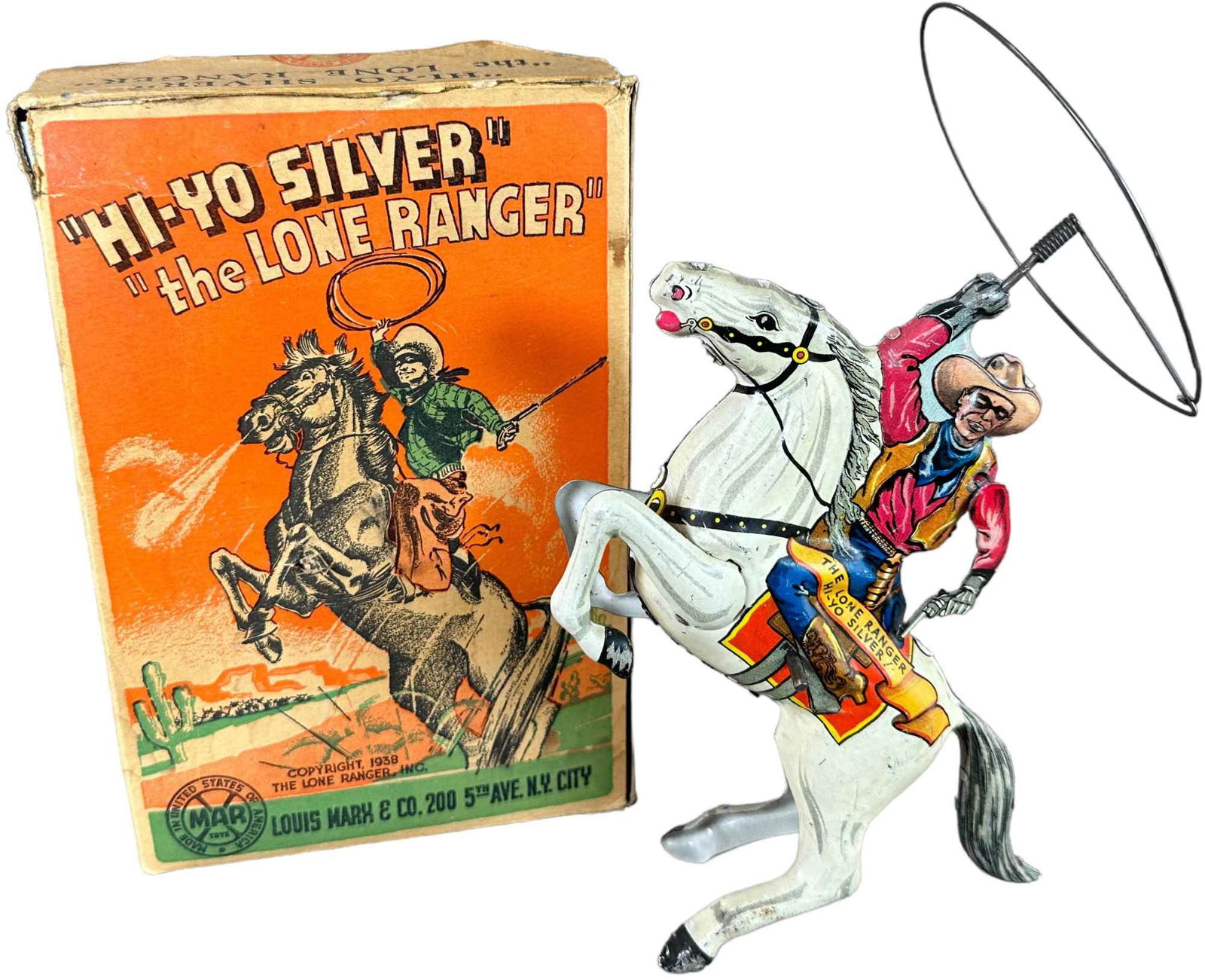 MARX BOXED LONE RANGER (1 of 8)