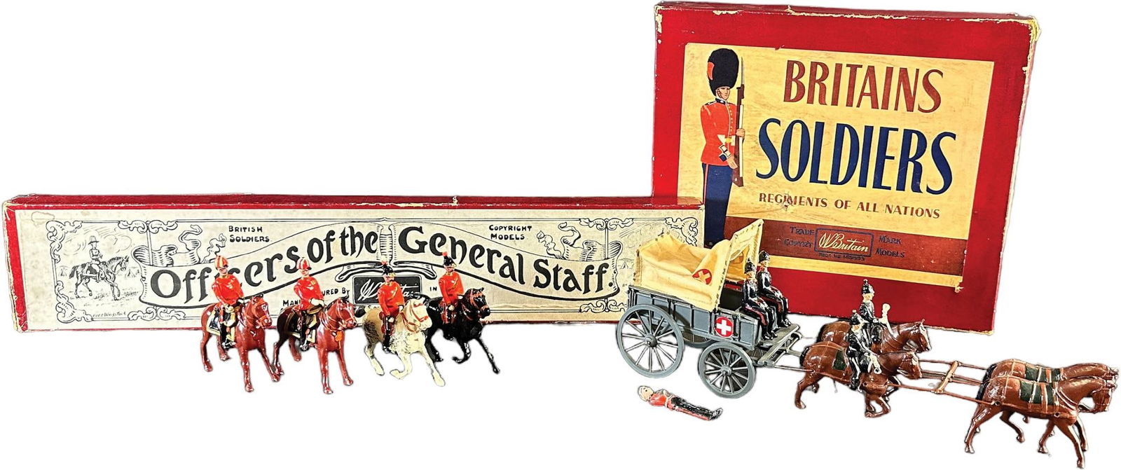 BRITAINS SETS #145 & #201 BOXED (1 of 4)