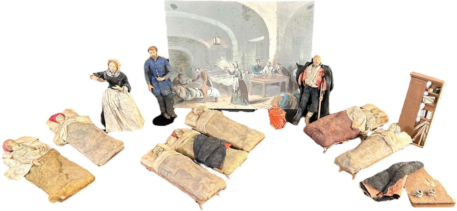 FELT COTTON INFIRMARY HOSPITAL FIGURES (1 of 8)