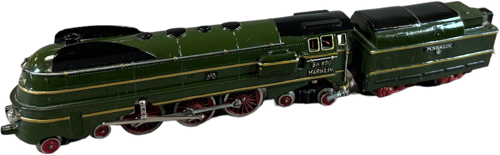 MARKLIN PREWAR DIECAST SK 800 LOCOMOTIVE (1 of 6)