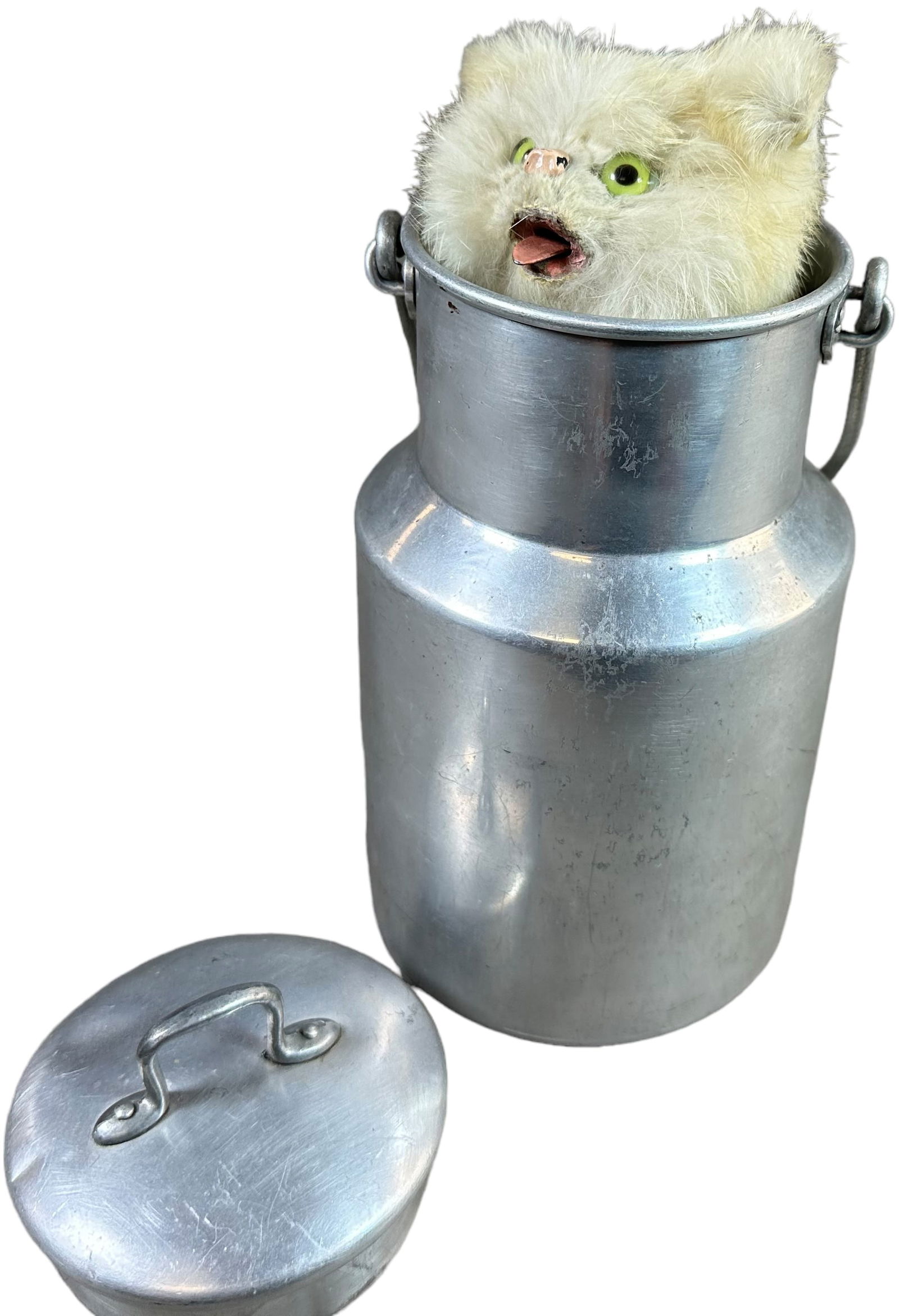 R&D KITTEN IN MILK PAIL AUTOMATON (1 of 5)