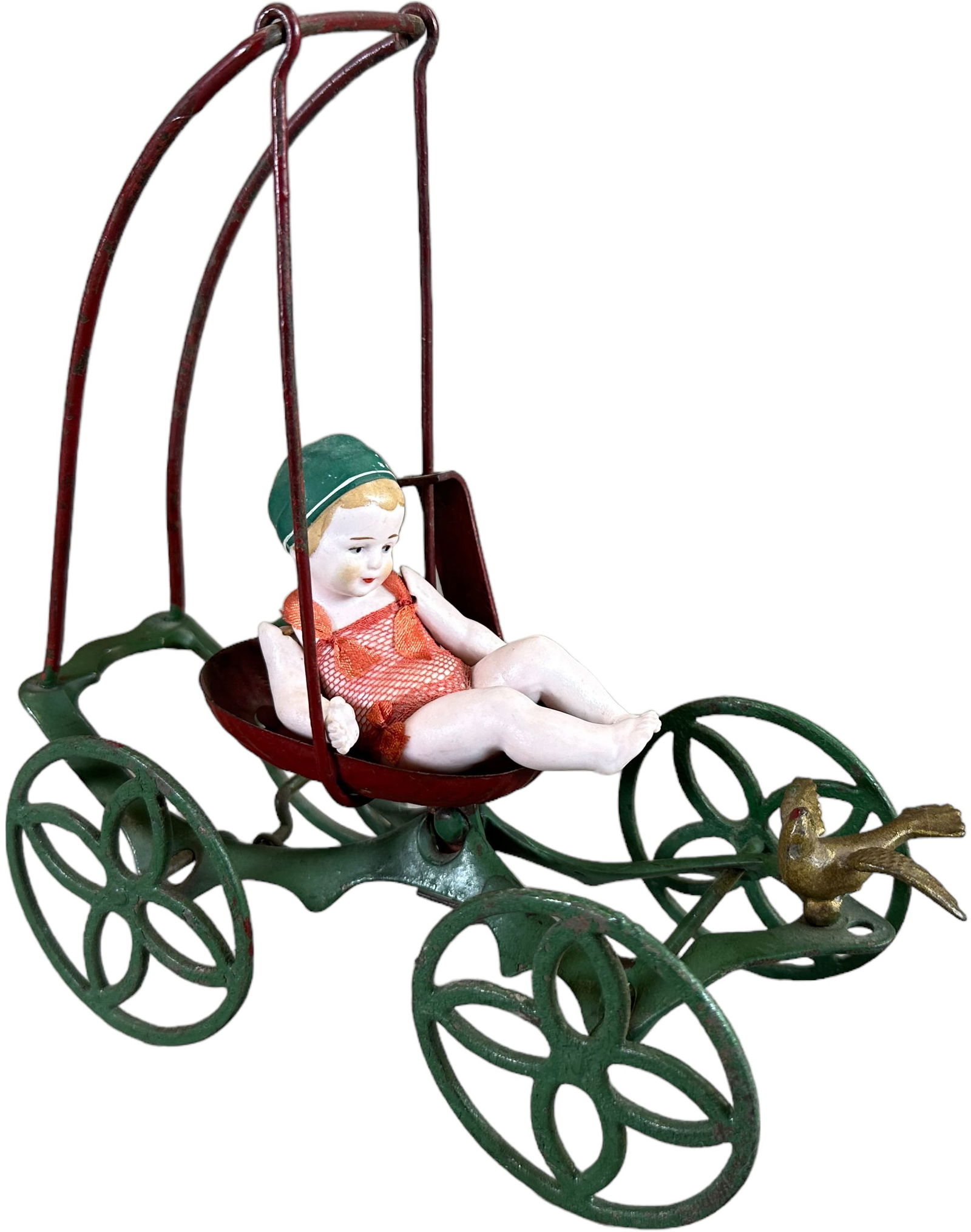 GONG BELL CHILD IN SWING PULL TOY (1 of 6)