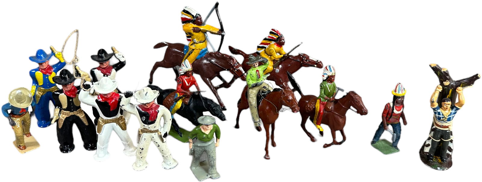 HALLOWCAST WESTERN FIGURES (1 of 3)