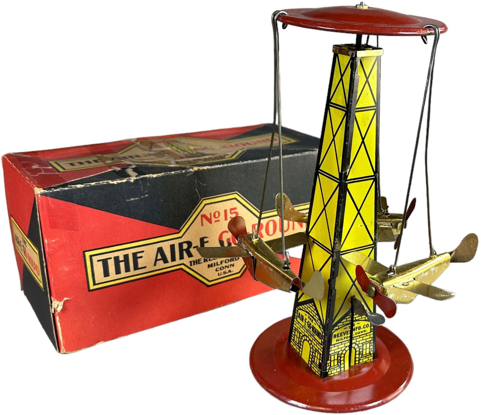 BOXED REEVES MFG AIR-E-GO-AROUND (1 of 6)