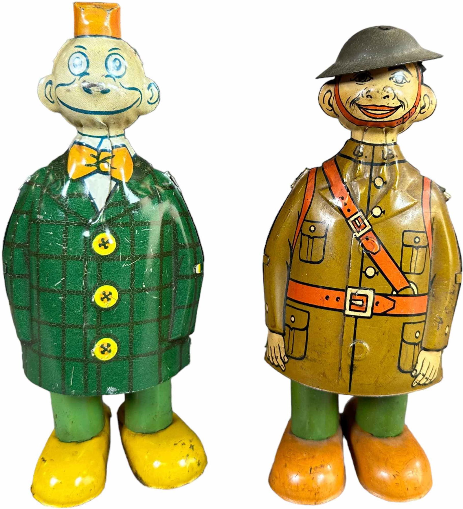 TWO CHEIN WIND-UP WALKERS (1 of 3)