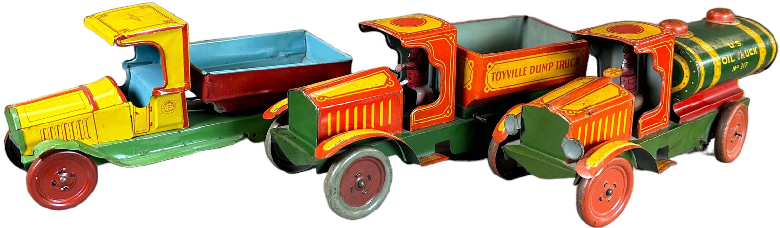 THREE FERDINAND STRAUSS UTILITY TRUCKS (1 of 5)