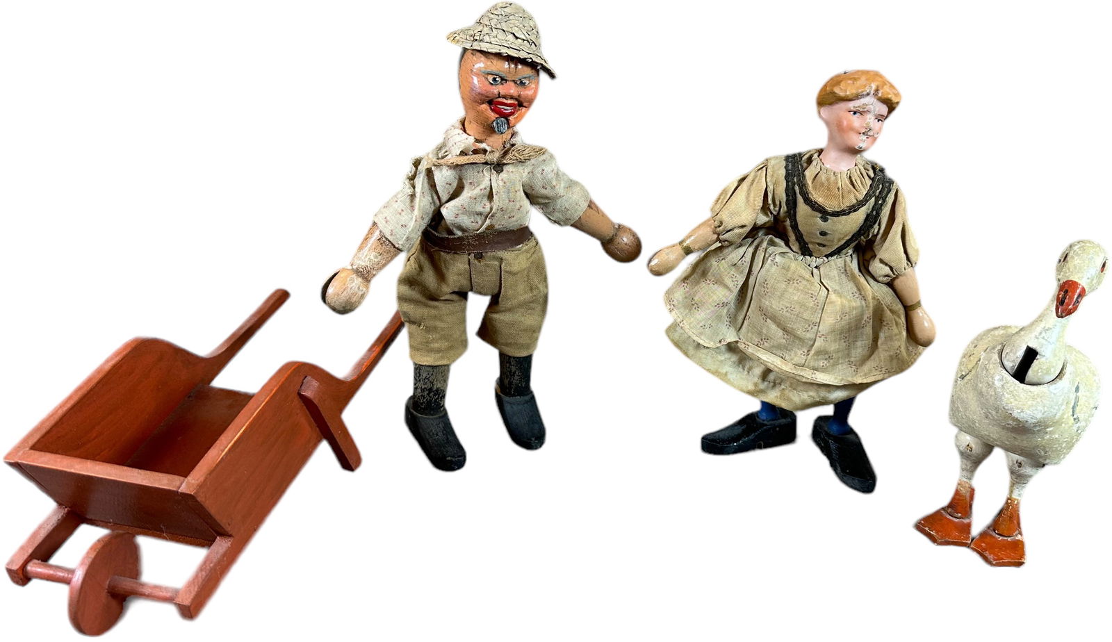 SCHOENHUT FARM FIGURE GROUPING (1 of 5)