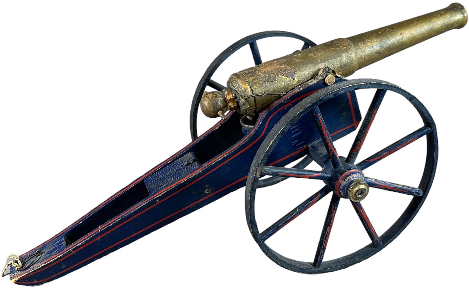 LARGE SCHOENHUT WOODEN CANNON (1 of 5)