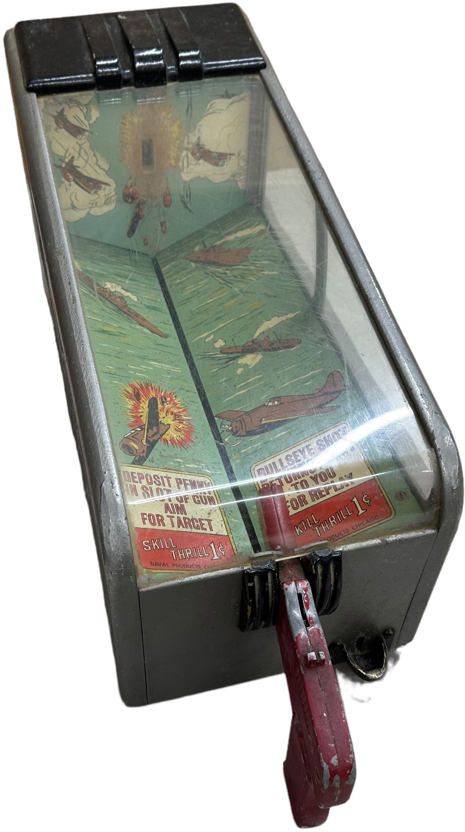 DAVAL SKILL THRILL 1-Cent NAVAL TARGET GAME (1 of 9)