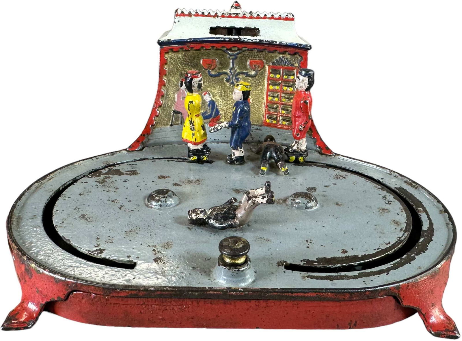 ROLLER SKATING MECHANICAL BANK (1 of 20)