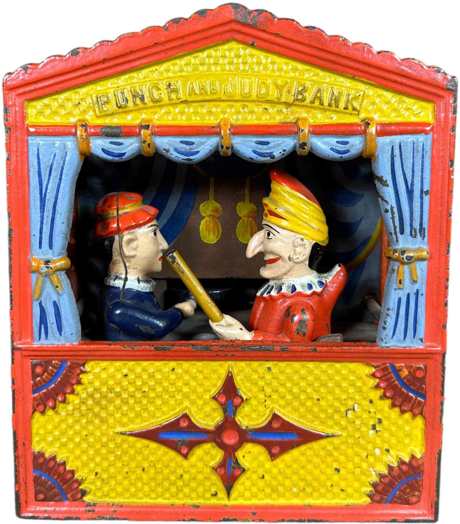 Punch And Judy Mechanical Bank Auction