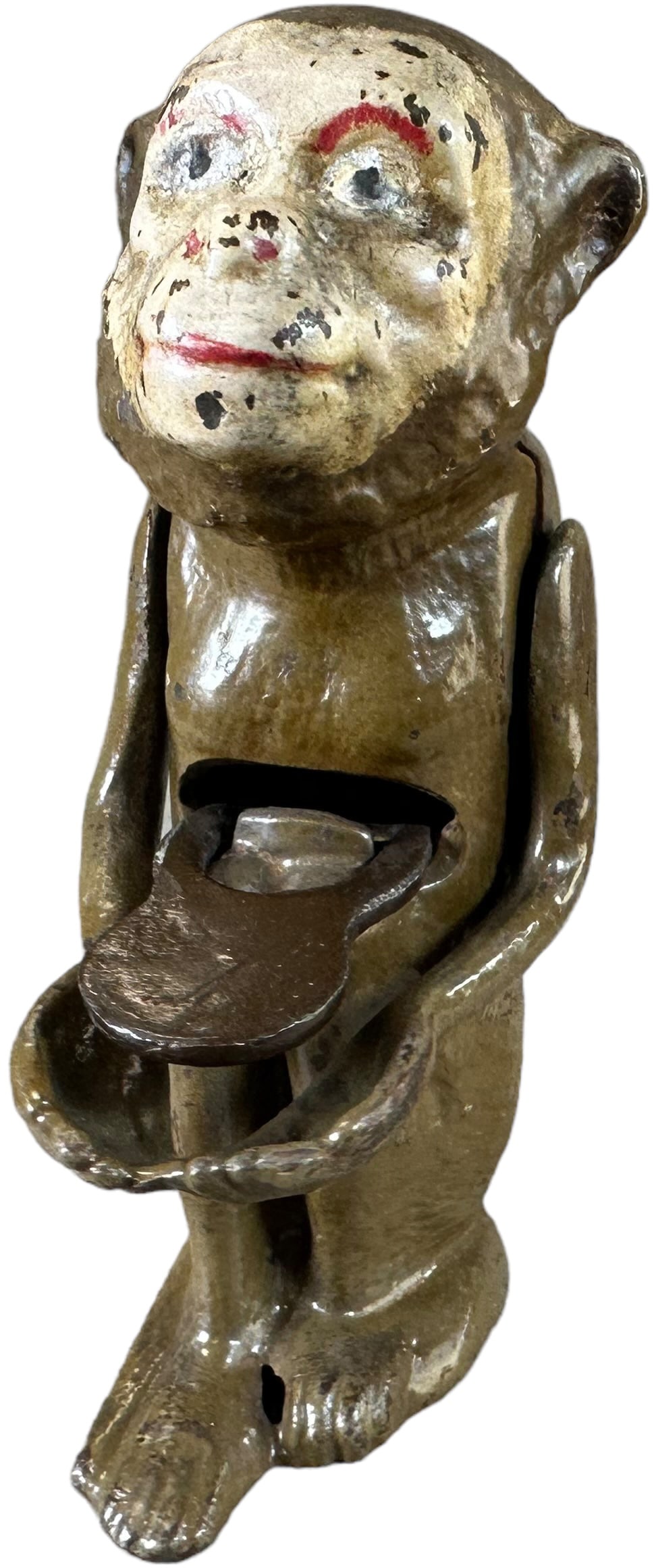 MONKEY COIN IN STOMACH MECHANICAL BANK (1 of 6)