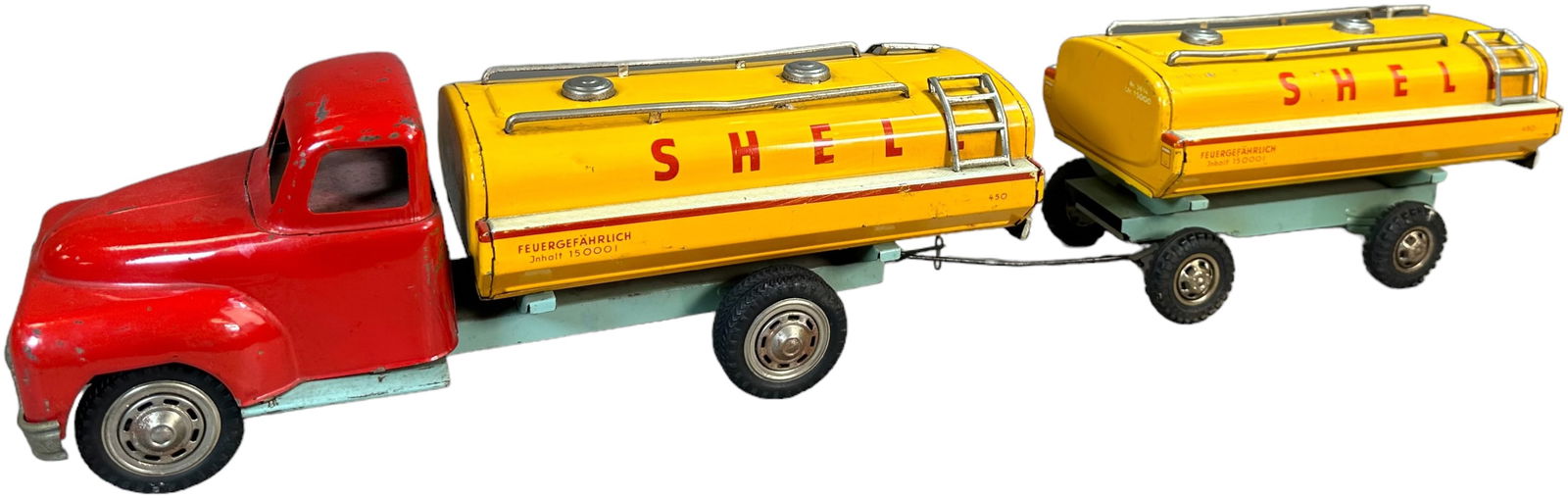 GOSO GERMAN SHELL OIL TANK TRUCK (1 of 9)