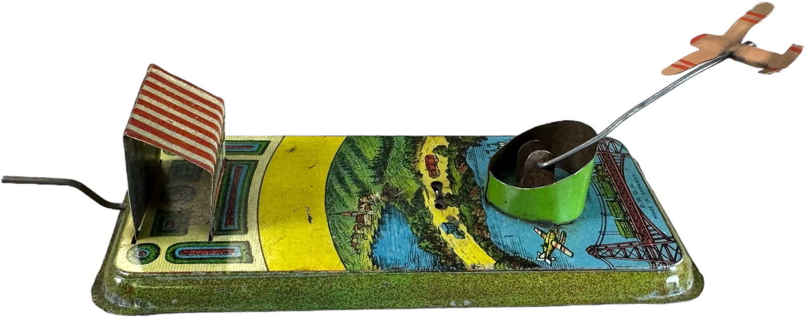 DISTLER AIR SHOW CIRCLING PLANE PENNY TOY (1 of 5)