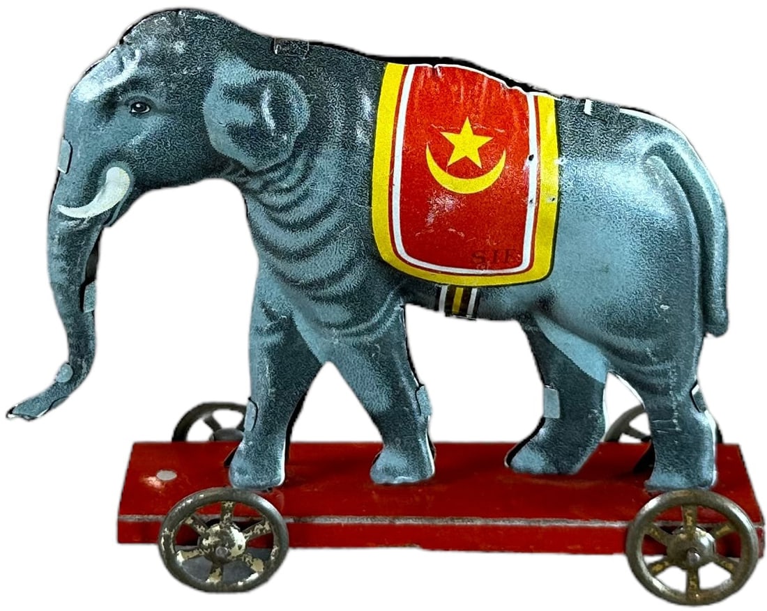 SIF FRANCE CIRCUS ELEPHANT PENNY TOY (1 of 6)