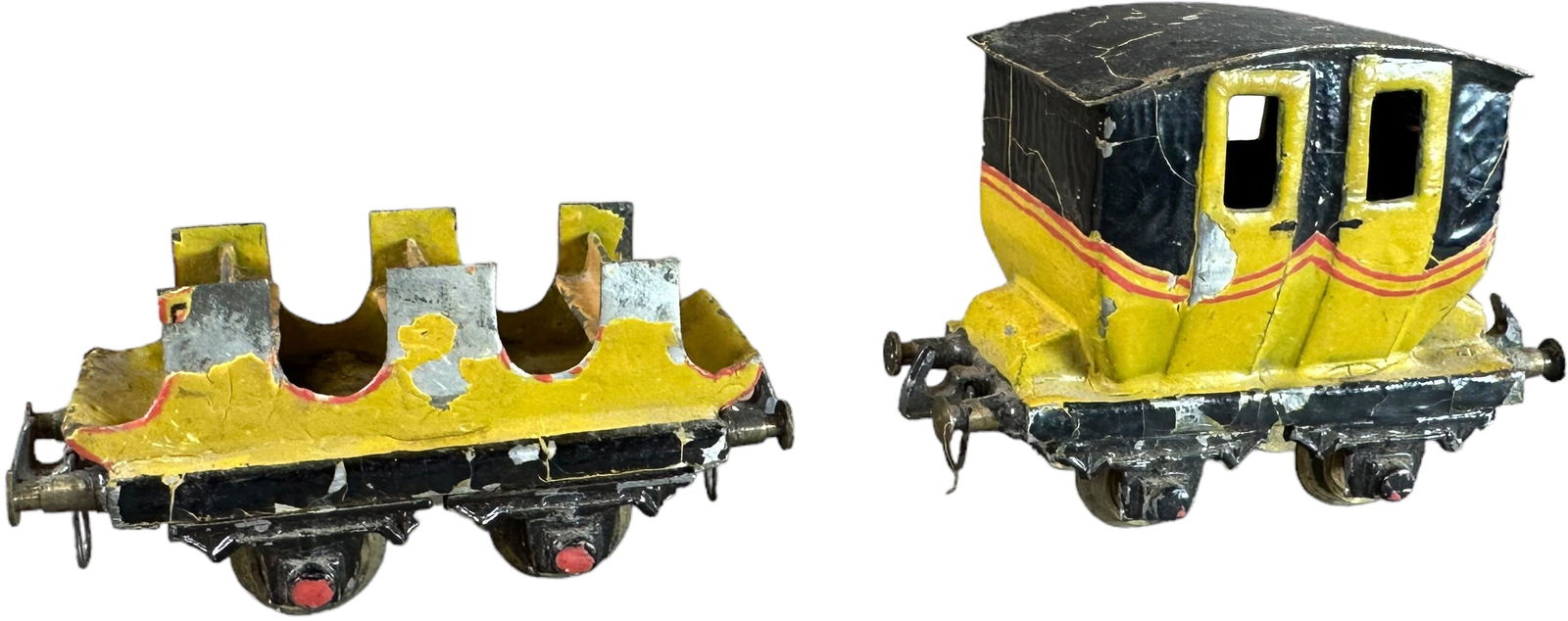 MINIATURE TINPLATE DER ADLER TRAIN CARS (1 of 8)