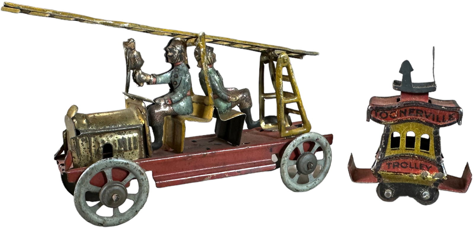 MEIER LADDER TRUCK 2/ TOONERVILLE PENNY TOY (1 of 5)