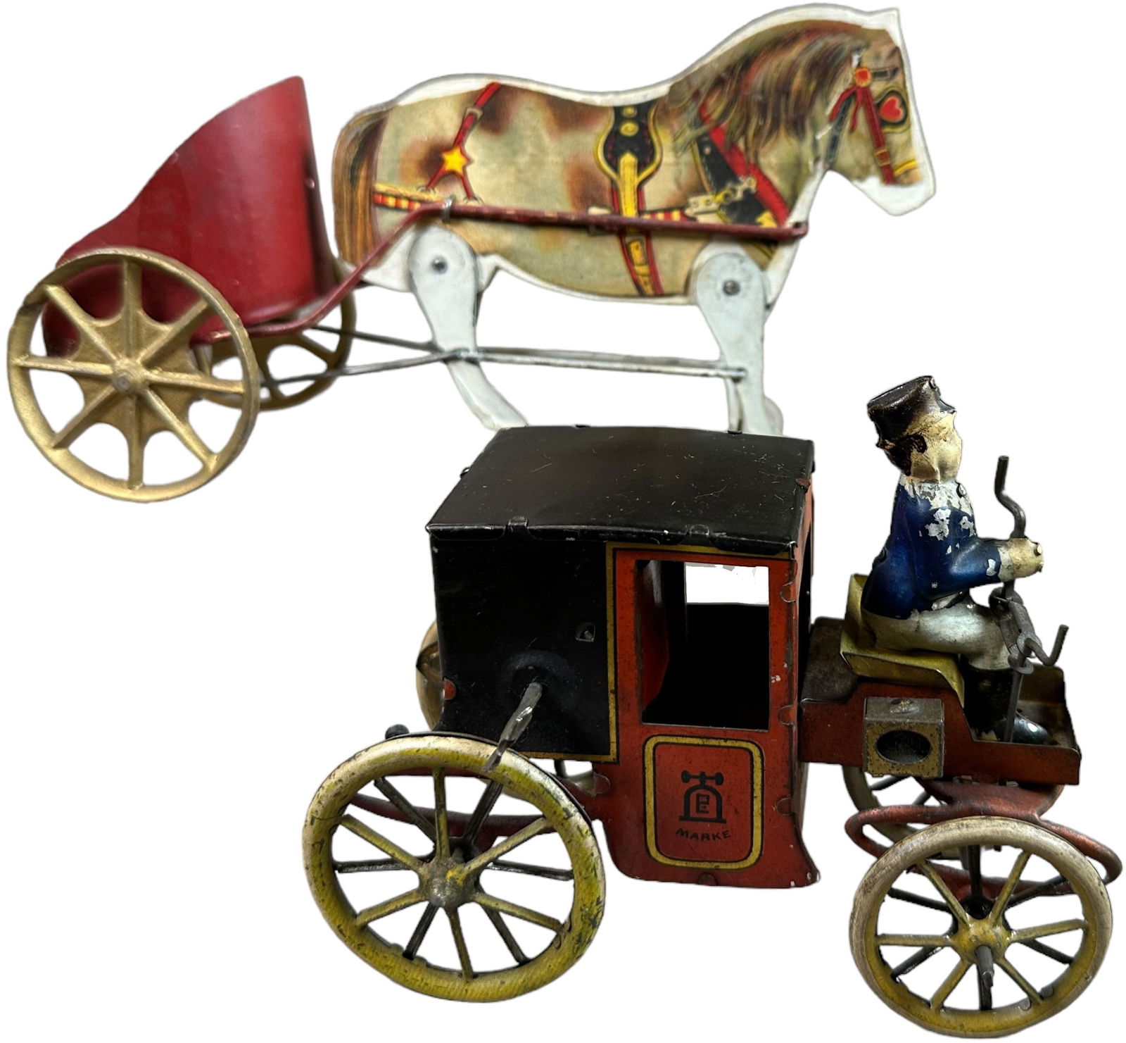 LEHMANN MOTOR CAR & GIBBS PONY CHARIOT (1 of 4)