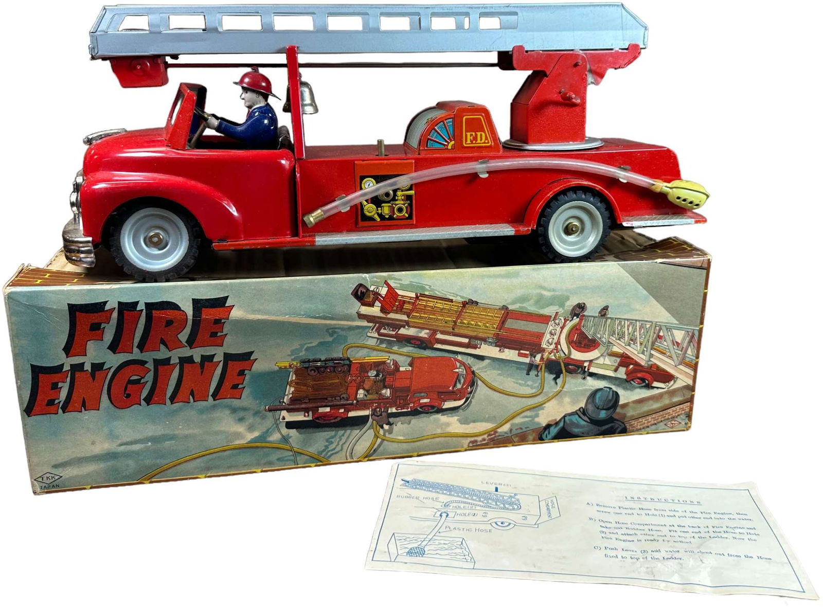 BOXED TANIGUCHI JAPAN FIRE ENGINE (1 of 7)