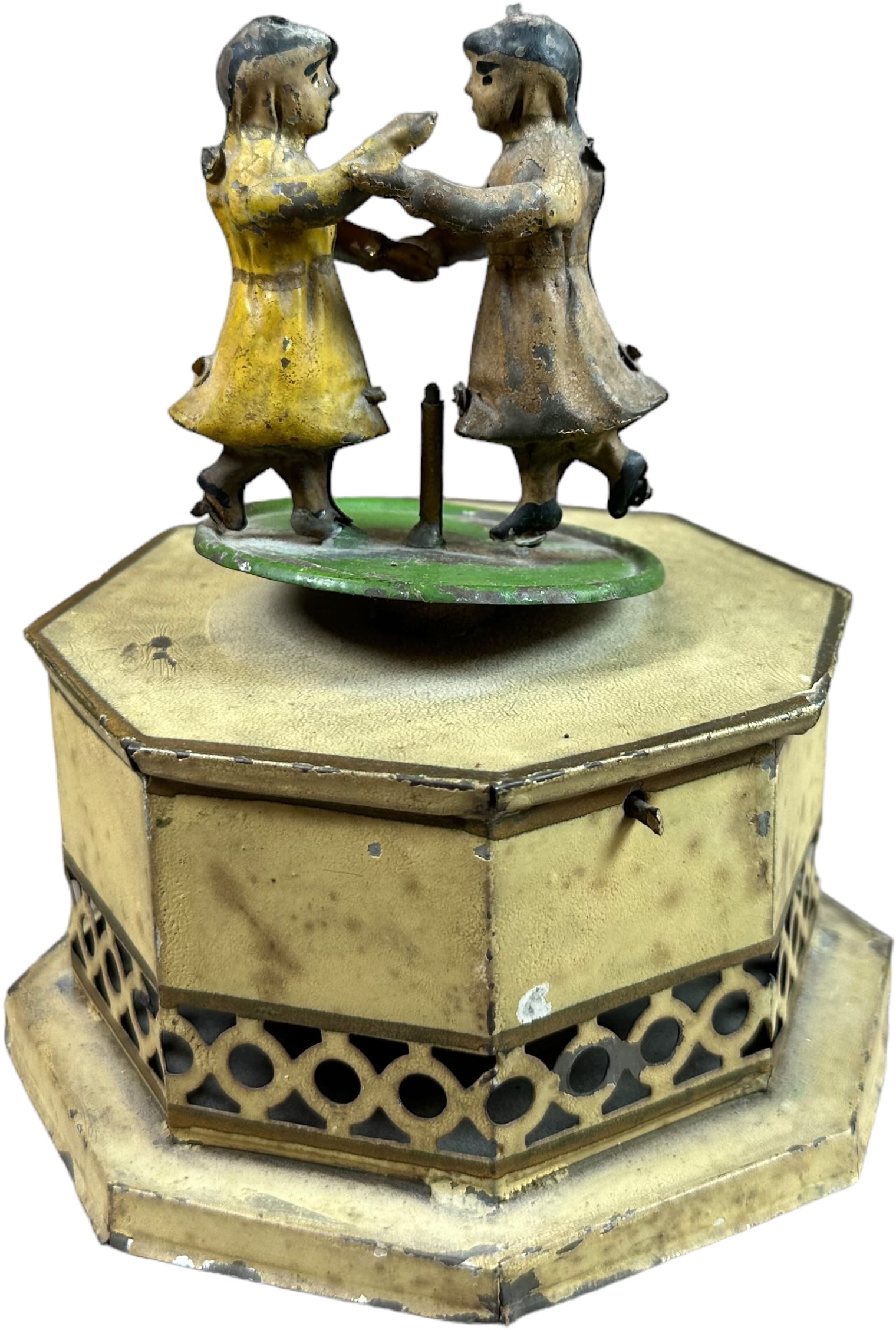 GERMAN TIN TWIRLING CHILDREN TOY (1 of 4)