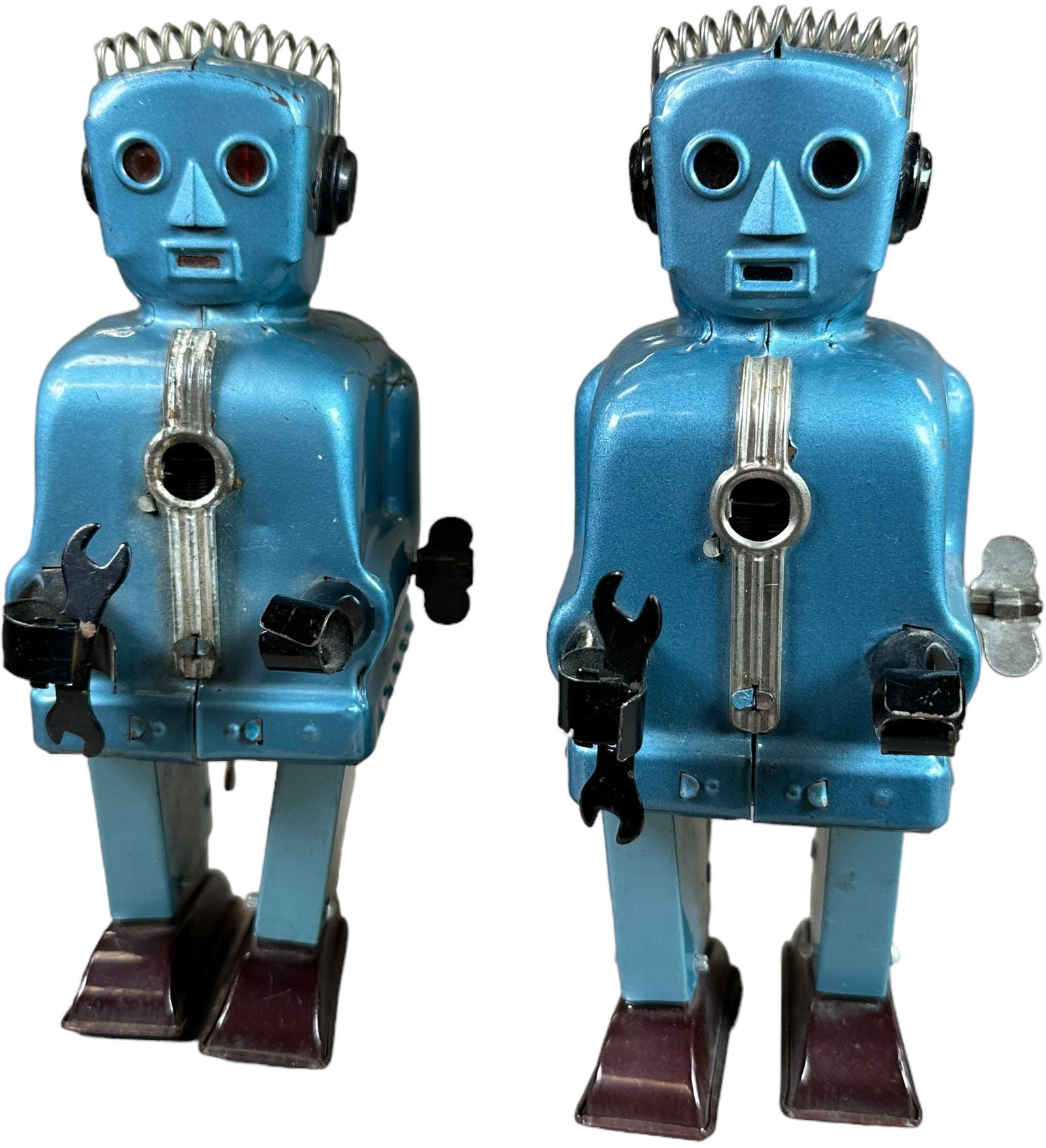 TWO NOMURA JAPAN ZOOMER ROBOTS (1 of 5)