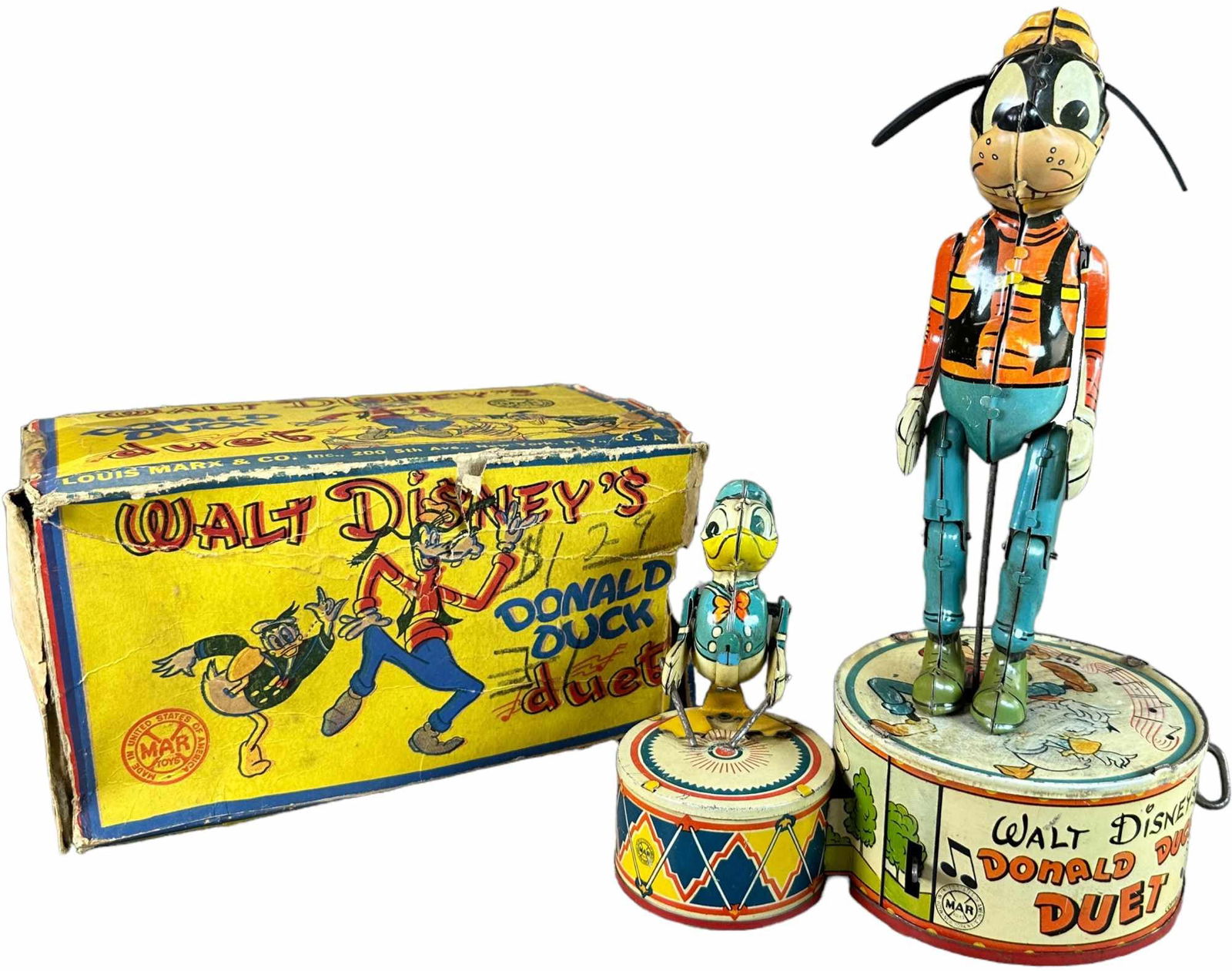 BOXED MARX DONALD DUCK DUET (1 of 4)