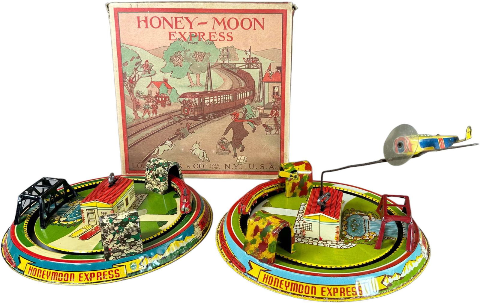 BOXED MARX HONEYMOON EXPRESS VARIATIONS (1 of 5)