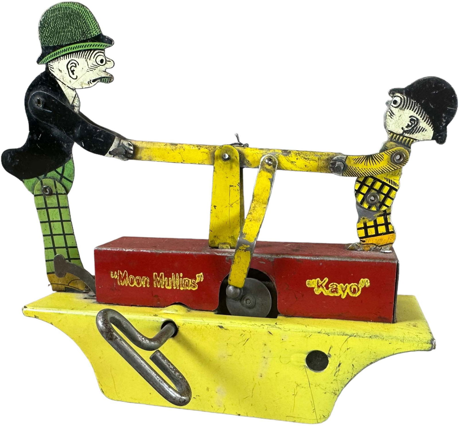 MARX MOON MULLINS & KAYO HAND CAR (1 of 4)