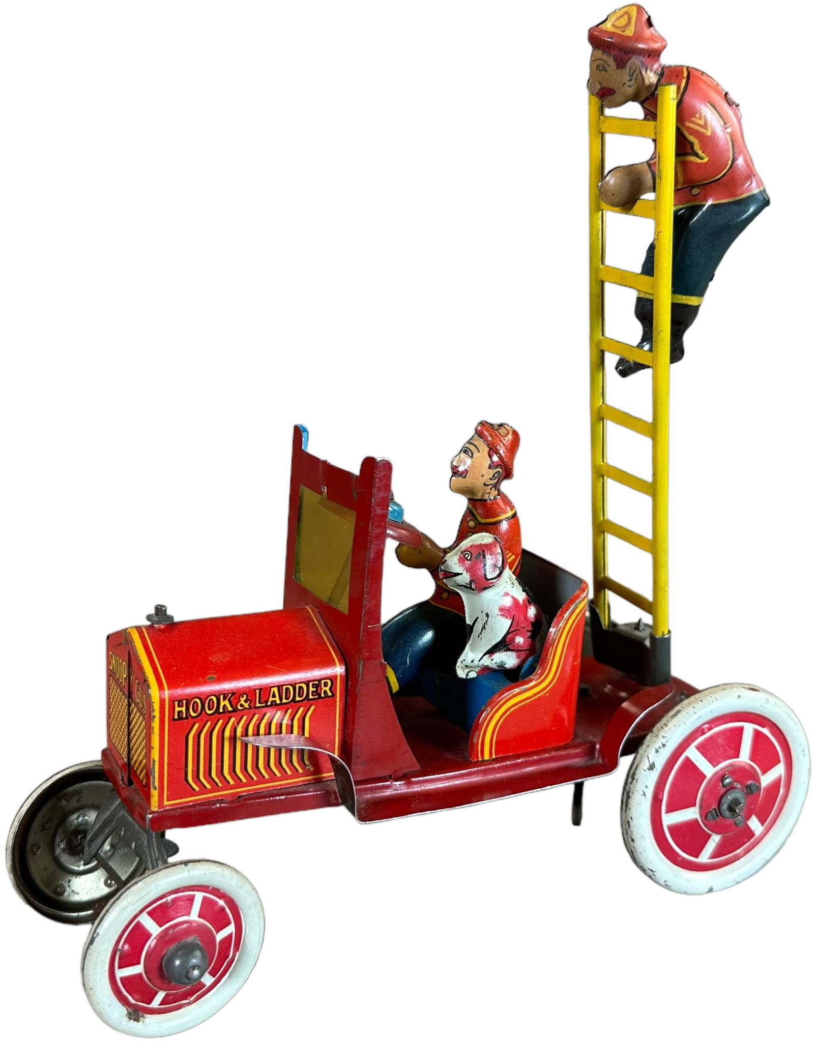 MARX SNOOPY GUS HOOK & LADDER (1 of 5)