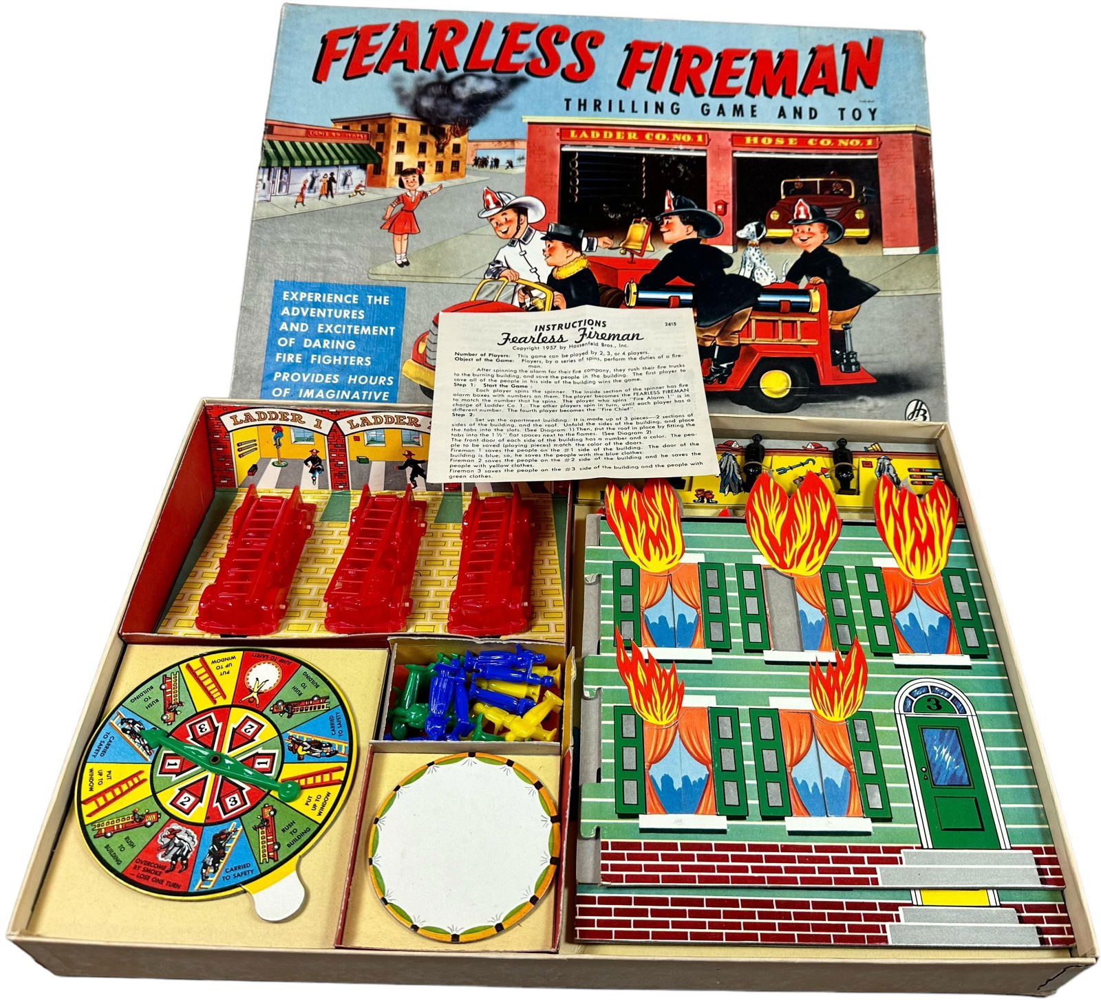 FEARLESS FIREMAN ELECTRIC BOARD GAME (1 of 5)