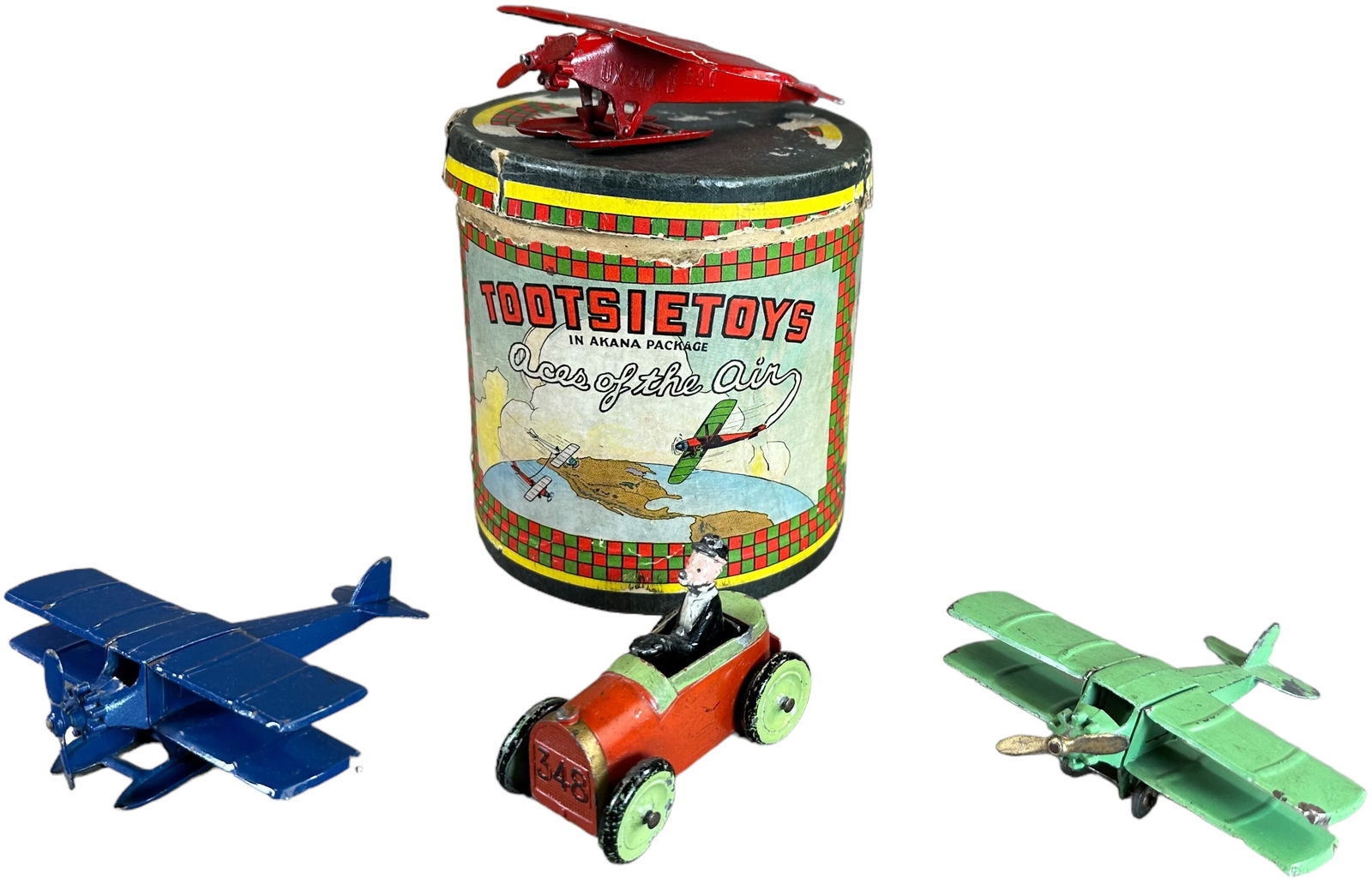 BOXED TOOTSIETOY AIRPLANES & ANDY GUMP (1 of 7)