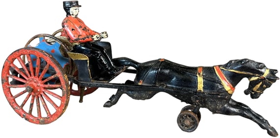 SCARCE WILKINS HORSE DRAWN HOSE REEL