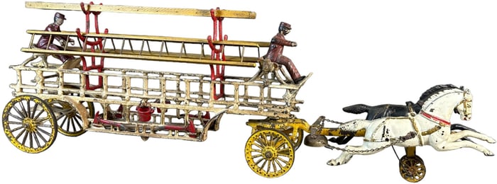 LARGE WILKINS HOOK & LADDER WAGON